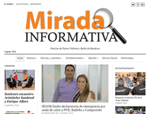 Tablet Screenshot of miradainformativa.com